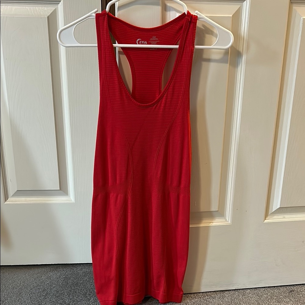 Zyia Red Copper Charged Women's Tank Top